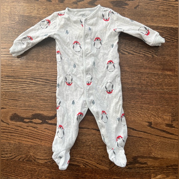 Two Organic Cotton Xmas Onesies - Picture 4 of 5
